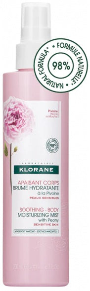 KLORANE - latte idratante nebulizzato alla peonia 200 ml