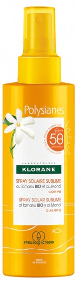 Klorane sublime spray solar spf 50 cuerpo 200 ml