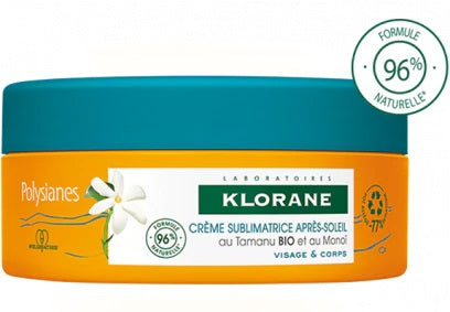 KLORANE - Polysianes - crema sublimatrice doposole viso e corpo tamanu e monoi 200 ml