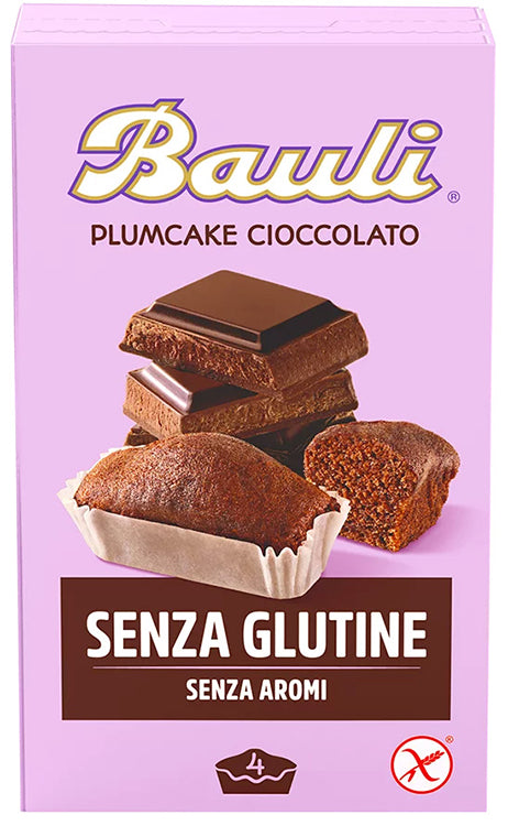 Bauli plumcake senza al cioccolato 4 pezzi x 33 g