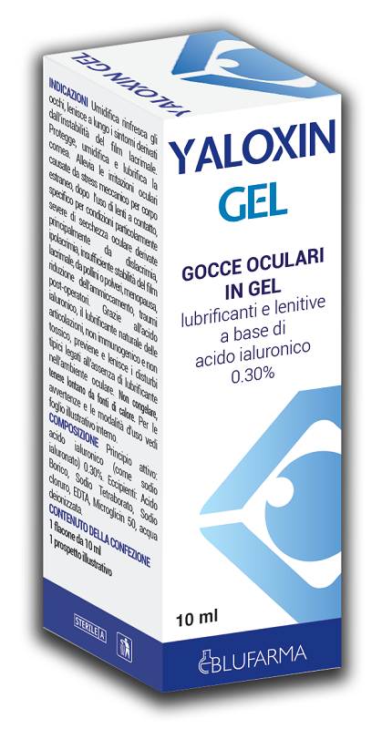 Yaloxin gel oculare acido ialuronico 0,30% 10 ml