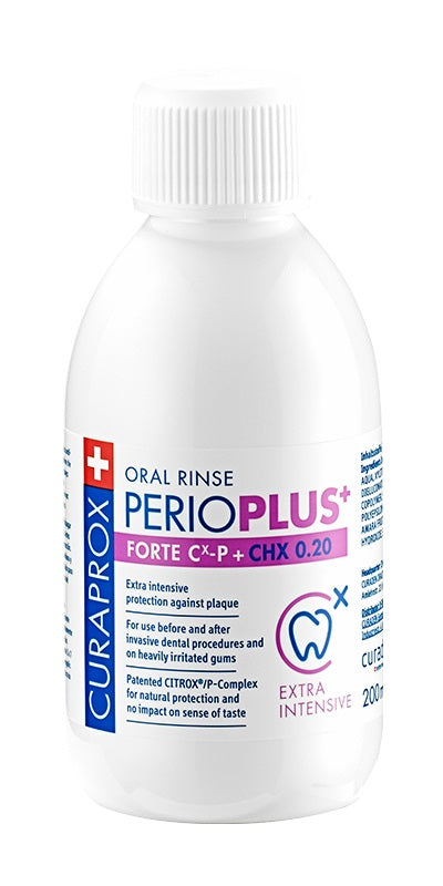 Curaprox perioplus+ forte chx 0.20% 200 ml