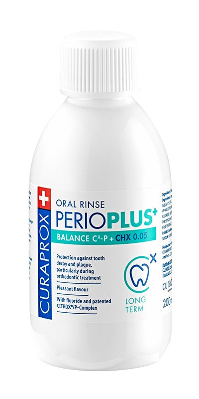 Curaprox perioplus+ balance chx 0.05% 200 ml