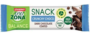 Enerzona snack chocolate crujiente 33 g