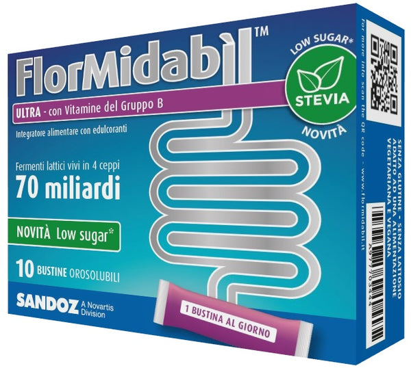 Flormidabil ultra 10 bustine con stevia