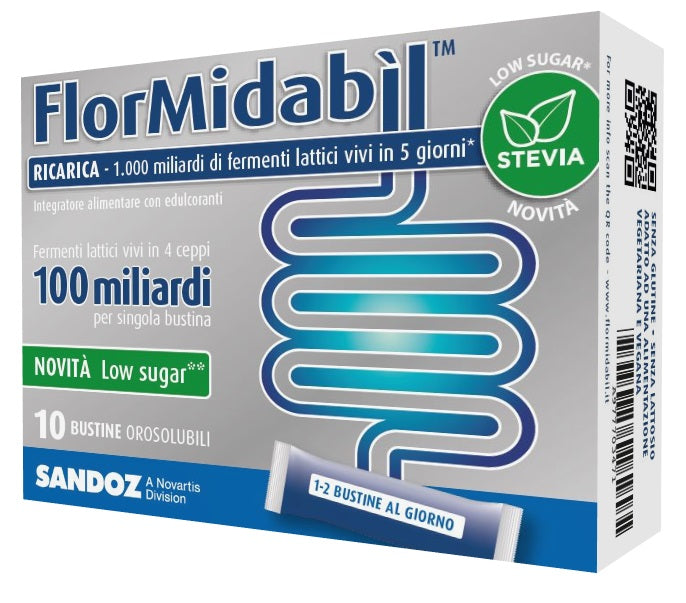 Flormidabil refill 10 sachets with stevia