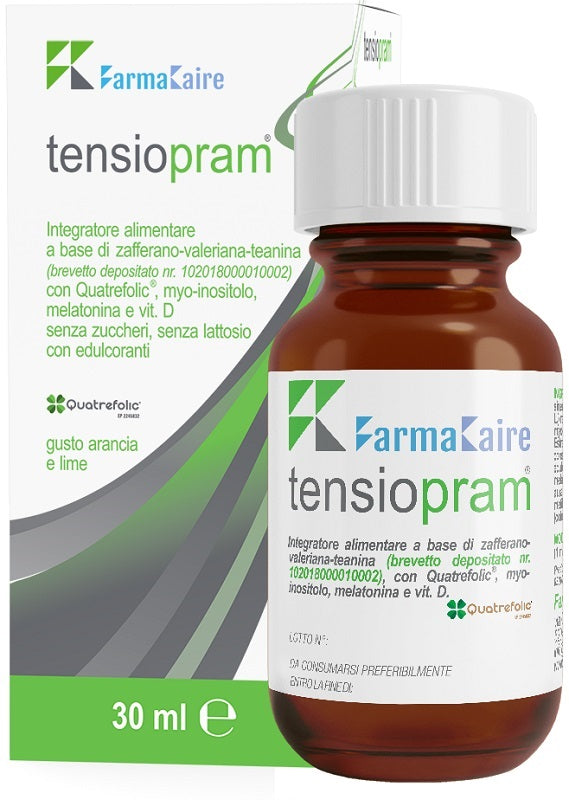 Tensiopram gocce 30 ml gusto arancia e lime