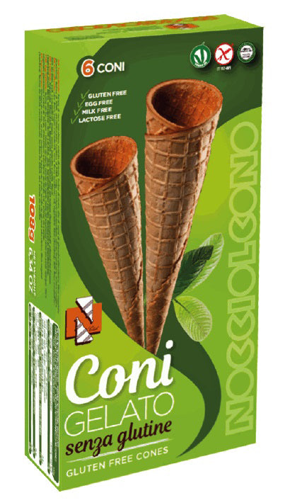 Conos de helado sin gluten 6 piezas