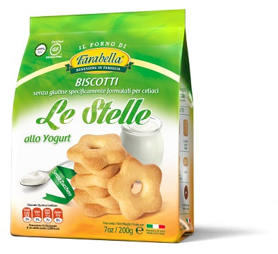 Farabella le stelle galletas yogur sin azúcar 200 g