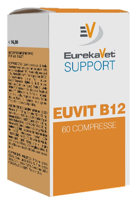 Eurekavet soporte euvit b12 60 comprimidos