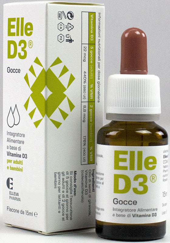 Elle d3 gotas 15 ml