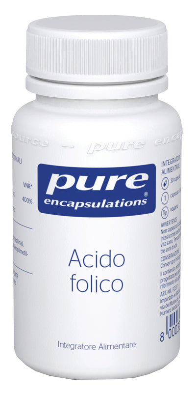 Pure encapsulations acido folico 30 capsule