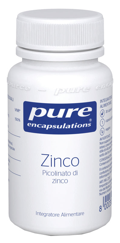 Pure encapsulations zinc 30 capsules