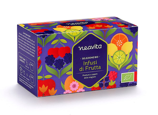 Selezione infusi di frutta in filtro bio 1 pezzo
