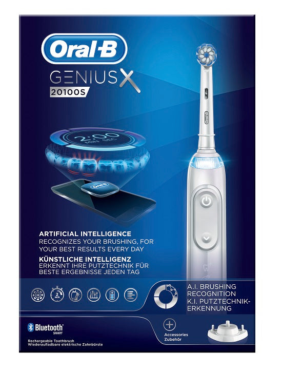 Oral-b power geniusx 20100s white