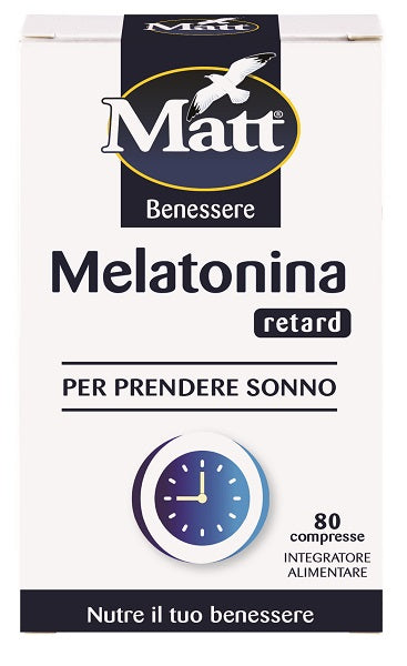 Matt Wellness retardador de melatonina 80 comprimidos