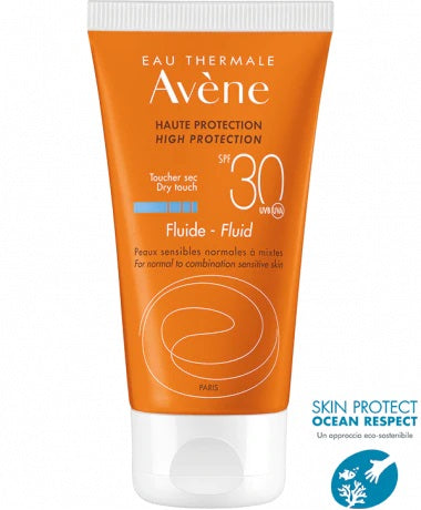 Avene eau thermale fluido spf 30 protezione solare alta 50 ml