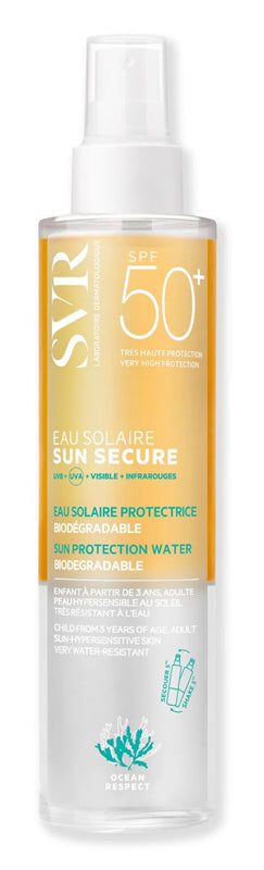 Sun Secure eau solarie spf50 200 ml