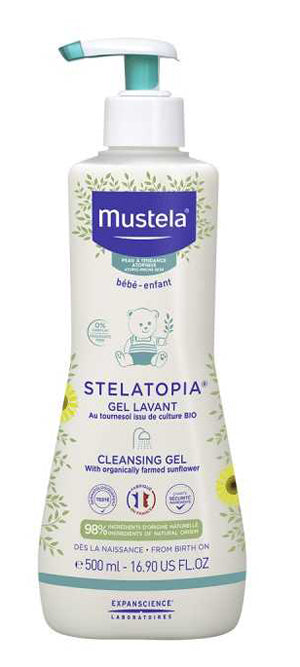 Mustela stelatopia 2019 gel detergente 500 ml