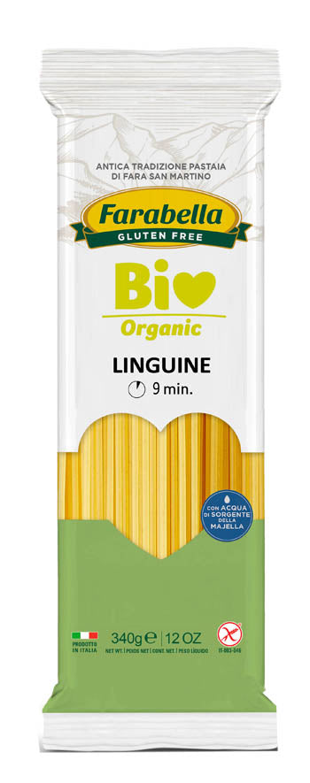 Farabella linguini de maíz y arroz ecológico 340 g