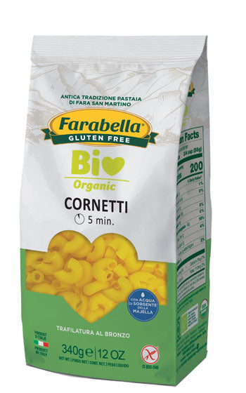 Farabella croissants de maíz y arroz ecológicos 340 g