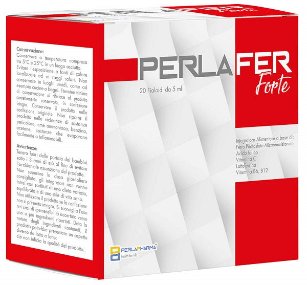 Perlafer forte 20 vials of 5 ml