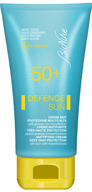 Defence sun 50+ crema mat protezione molto alta 50 ml
