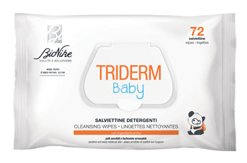 Triderm baby salviettine detergenti 72 pezzi