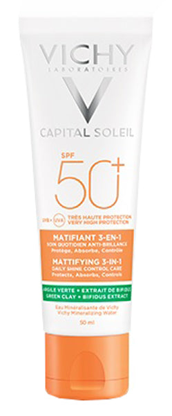 VICHY - Capital soleil anti acne purificante spf 50+ 50 ml