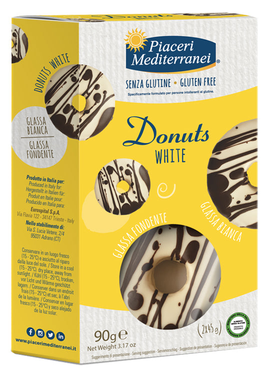 Placeres mediterráneos donuts blancos 90 g