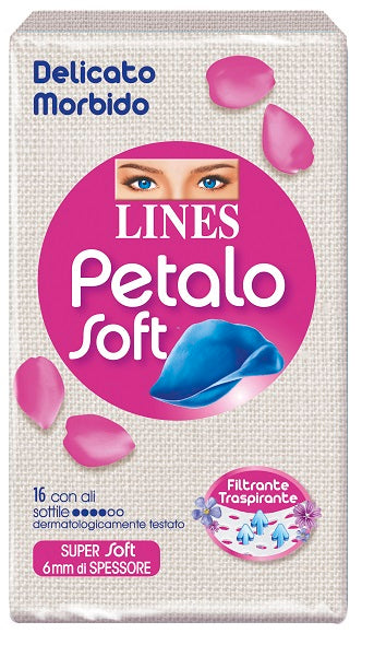 Lines petalo soft ali 16 pezzi