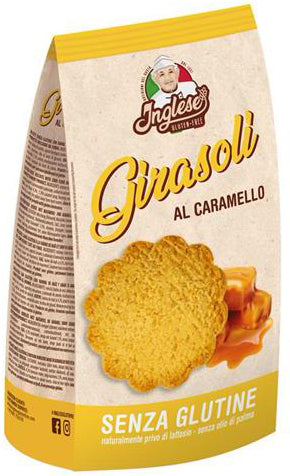 Galletas de maíz, girasoles y caramelo inglés 300 g