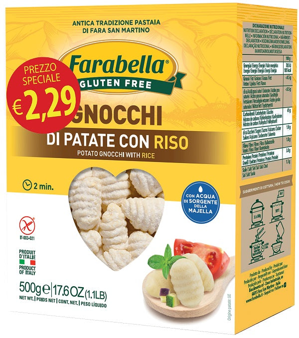 ñoquis de patata farabella 500 g promo