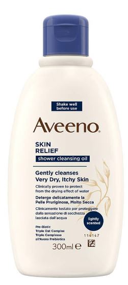 Aveeno pp sr olio docca lenitivo 300 ml