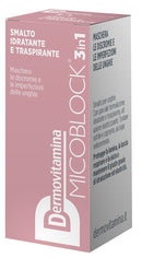 Dermovitamina micoblock 3 in 1 smalto idratante e traspirante nude 5 ml