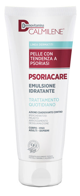 Dermovitamina calmilene psoriacare hydrating emulsion daily treatment for skin with a tendency to psoriasis 400 ml