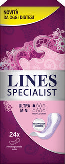 Lines Pannolone sagomato lines specialist ultramini 24 pezzi farma