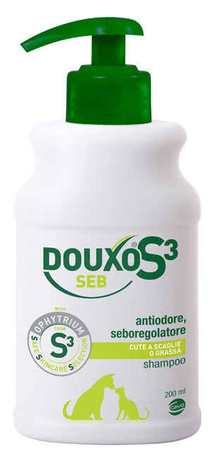 Douxo s3 seb shampoo flacone 200 ml