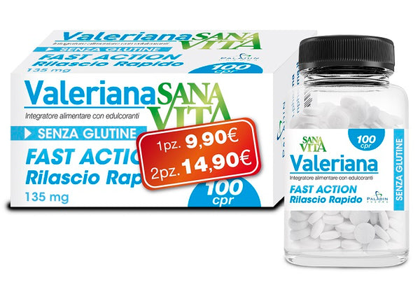 Sanavita valerian 100 tablets