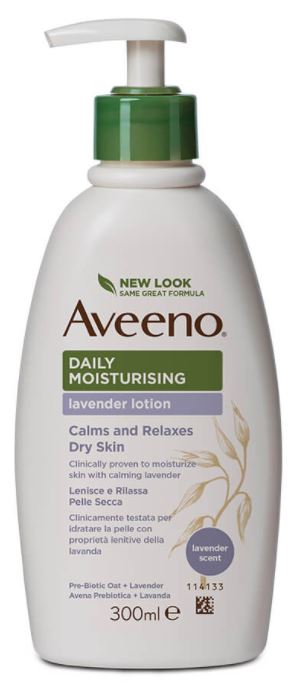 Aveeno crema idratante corpo lavanda 300 ml promo