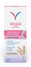Vagisil crema intima 2 in 1 uso quotidiano 30 g