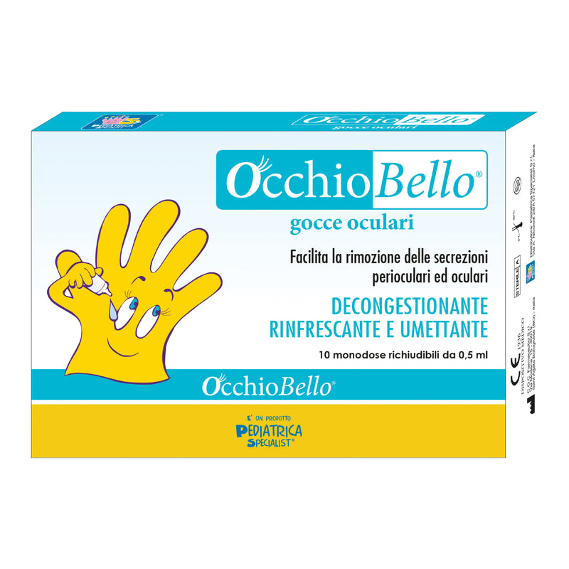 Occhiobello colirio 10 viales monodosis resellables de 0,5 ml