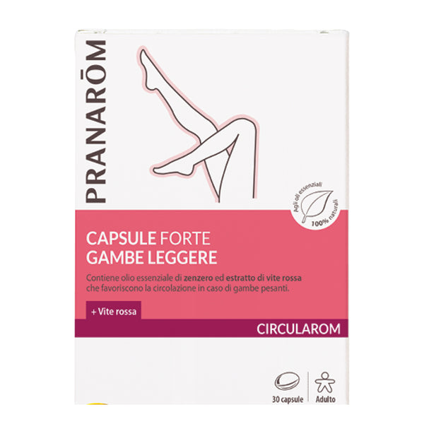 Pranarom circularom bio gambe leggere 30 capsule