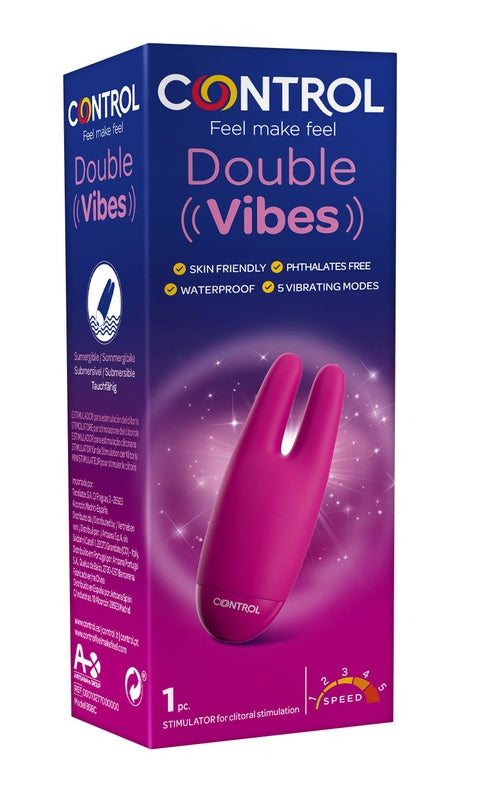 CONTROL Double Vibes vibratore 1 pezzo