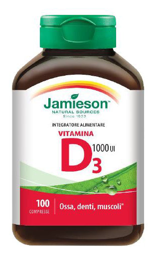 Jamieson vitamina d3 1000 100 comprimidos