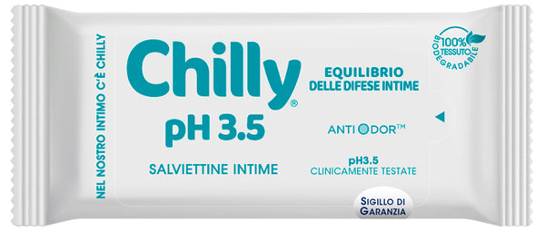 Chilly salviette ph 3,5 12 pezzi