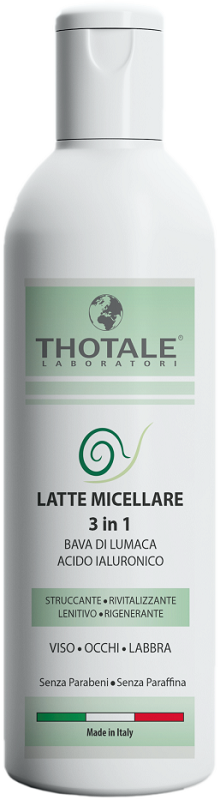 Thotale latte micellare 3in1 bava di lumaca 250 ml