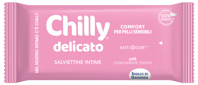 Chilly salviette intime delicate 12 pezzi