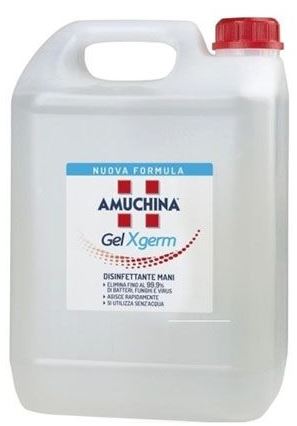 Amuchina gel x-germ disinfettante mani 5 litri