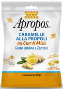 Apropos caramelle dure limone/zenzero cuor di miele 50 g